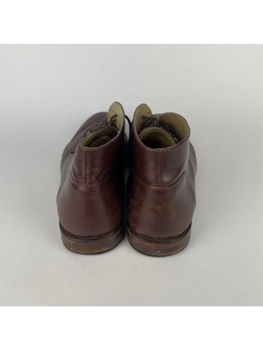 Nisolo Men’s Chukka Boots – Size 10.5 Mahogany Leather Everyday Dress Casual